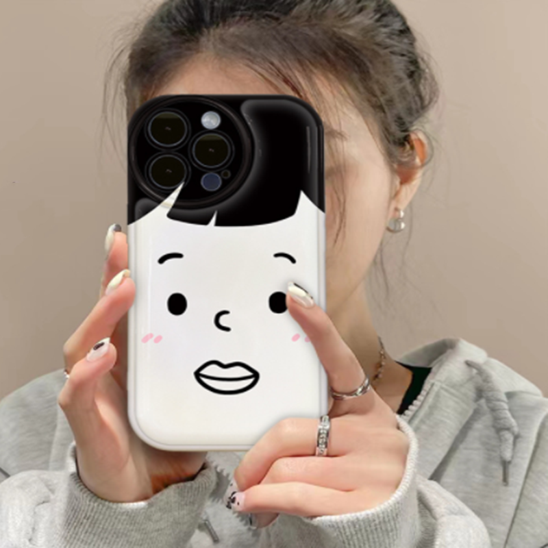 Cas de téléphone mobile Shy Duck adapté pour simple IPhone13promax