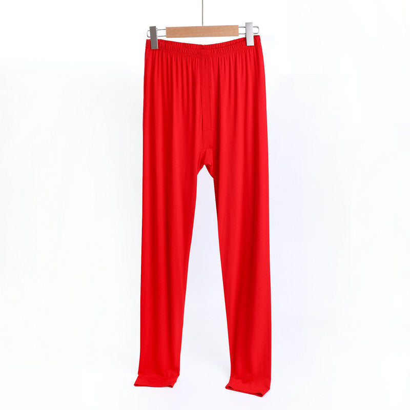 Pantalon pyjama modal d'été homme mince plus taille