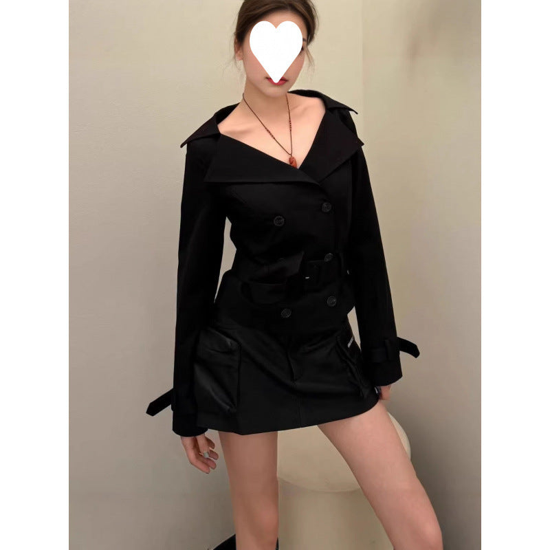 Manteau à manches doubles pour femmes