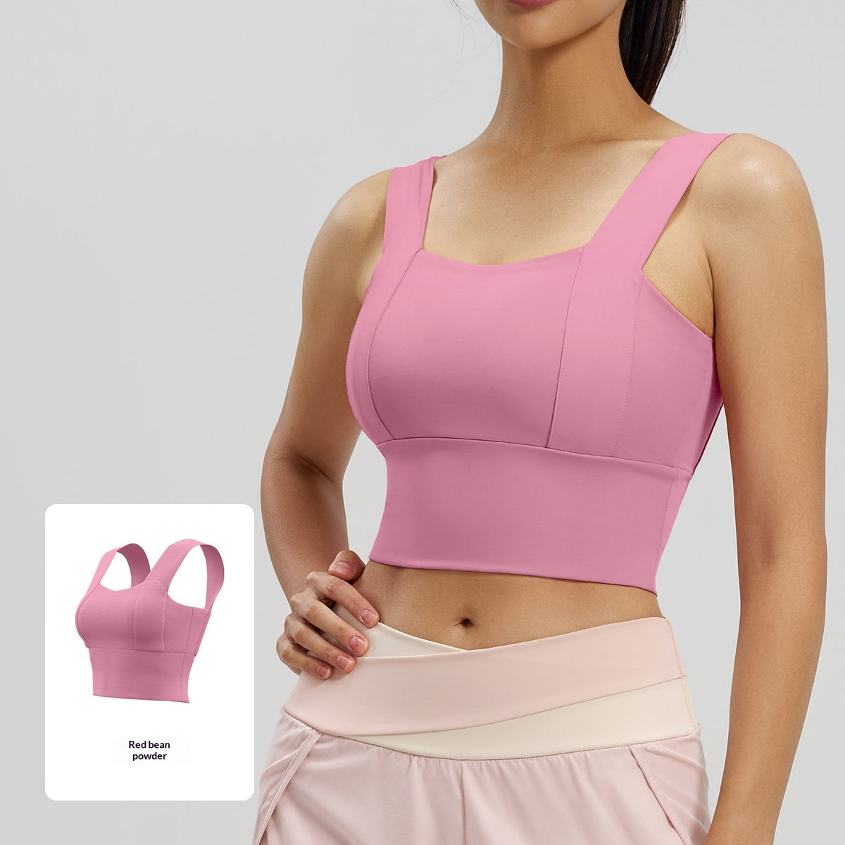 High-Elasticity Yoga Jacket with Built-in Bra for Women