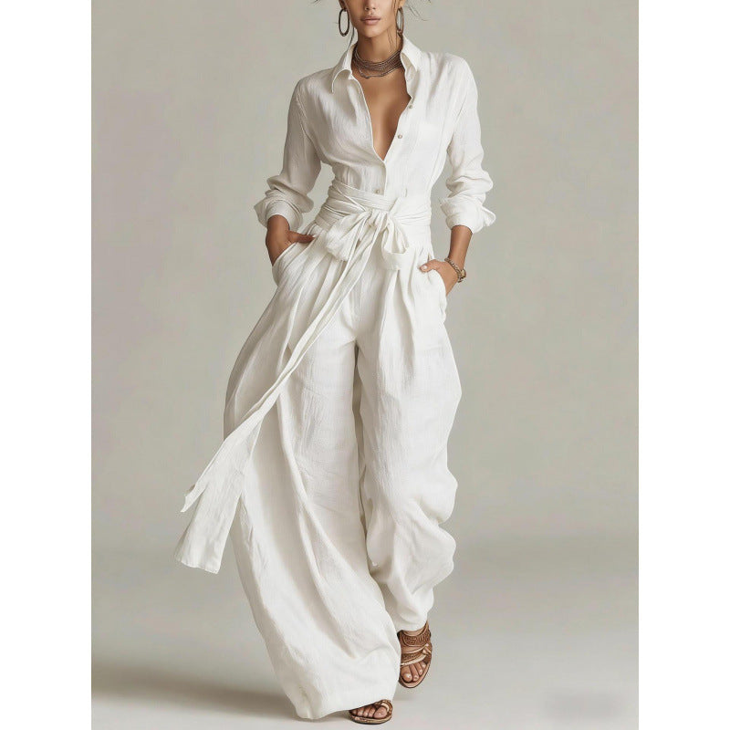 Costume de saut à large portée, souple