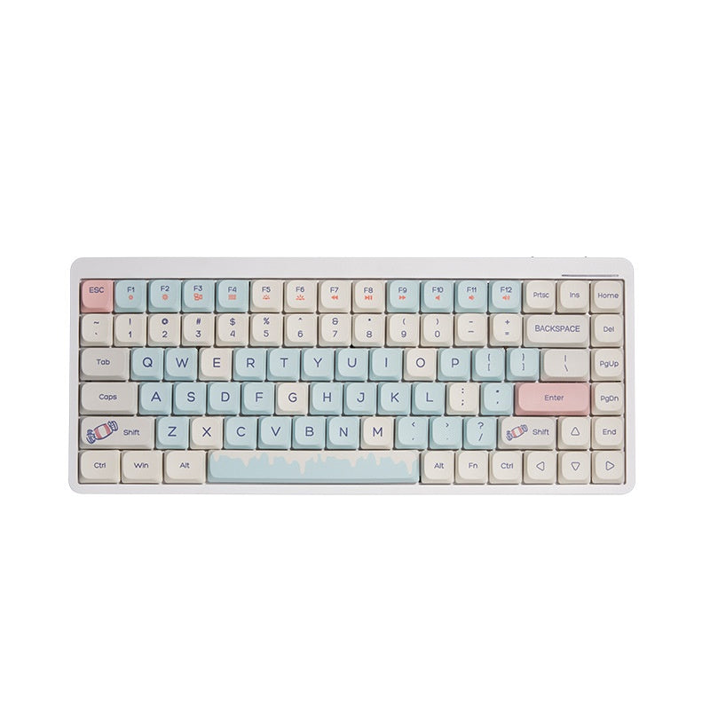 Clavier mécanique Axis court beau sans fil Bluetooth Mute Office Computer Keyboa