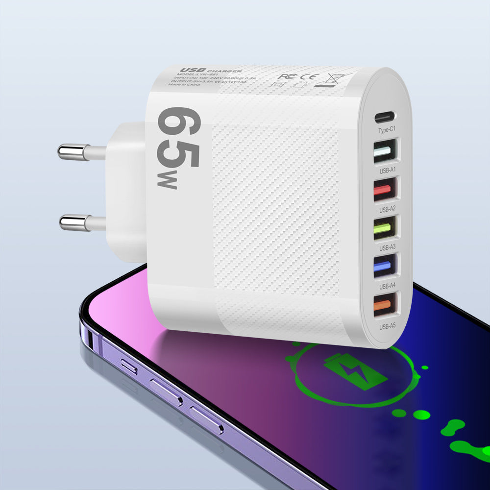 Type-c Prise de recharge multi-interface pour téléphone portable