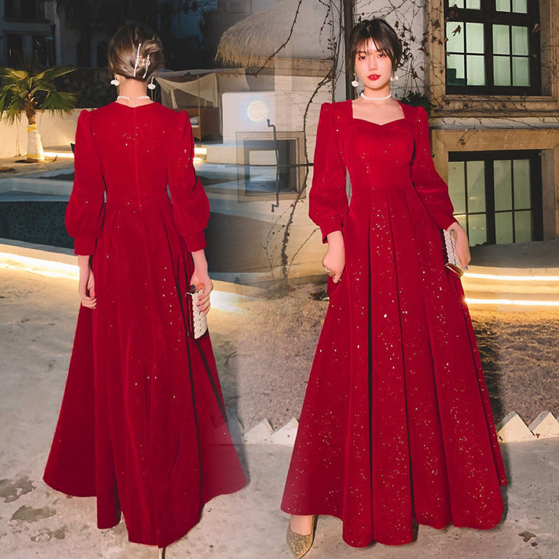 Gown du soir pour les banquetslégants et sophistiqués