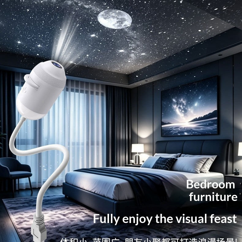 Projecteur Starry Night Light - Lampe de projection Galaxy Star Ambiance pour Romantique C