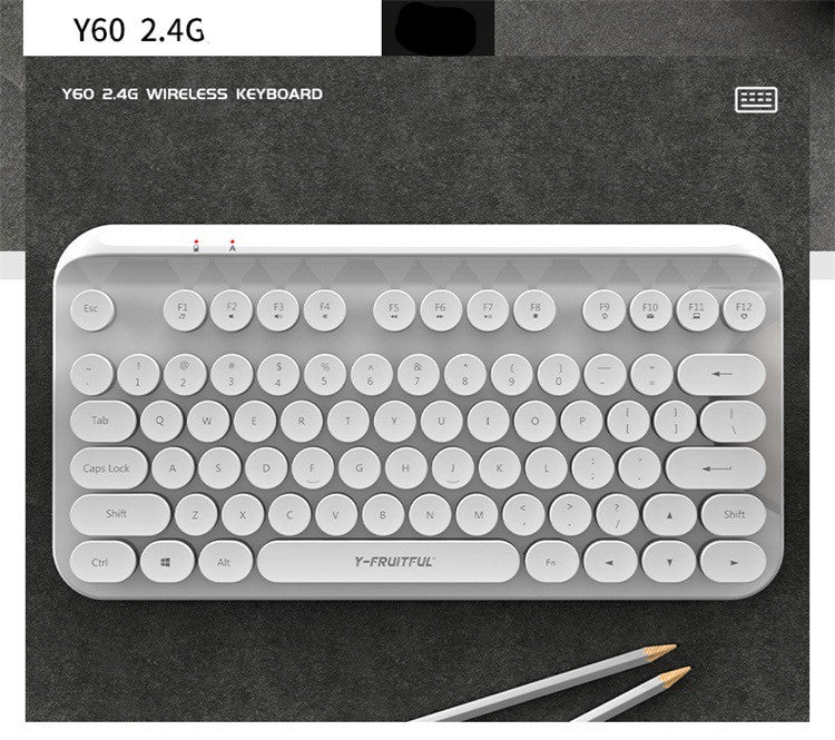Mini clavier sans fil 2.4G punk