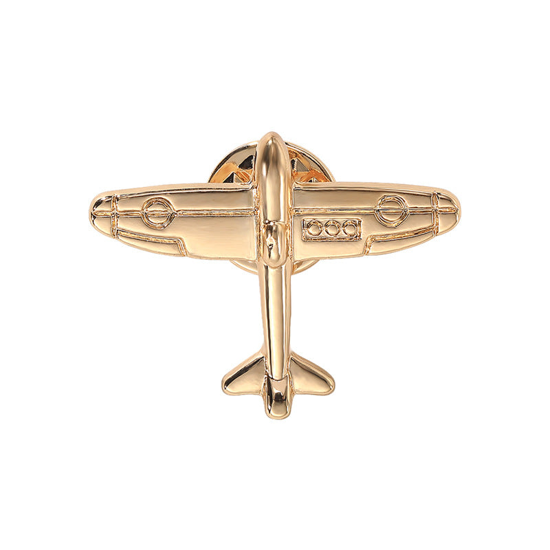 Minimaliste créatif Mini avion Brooch