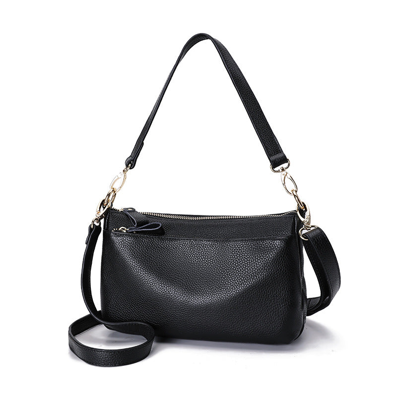 Sac de cow-hide à grains entiers pour femmes