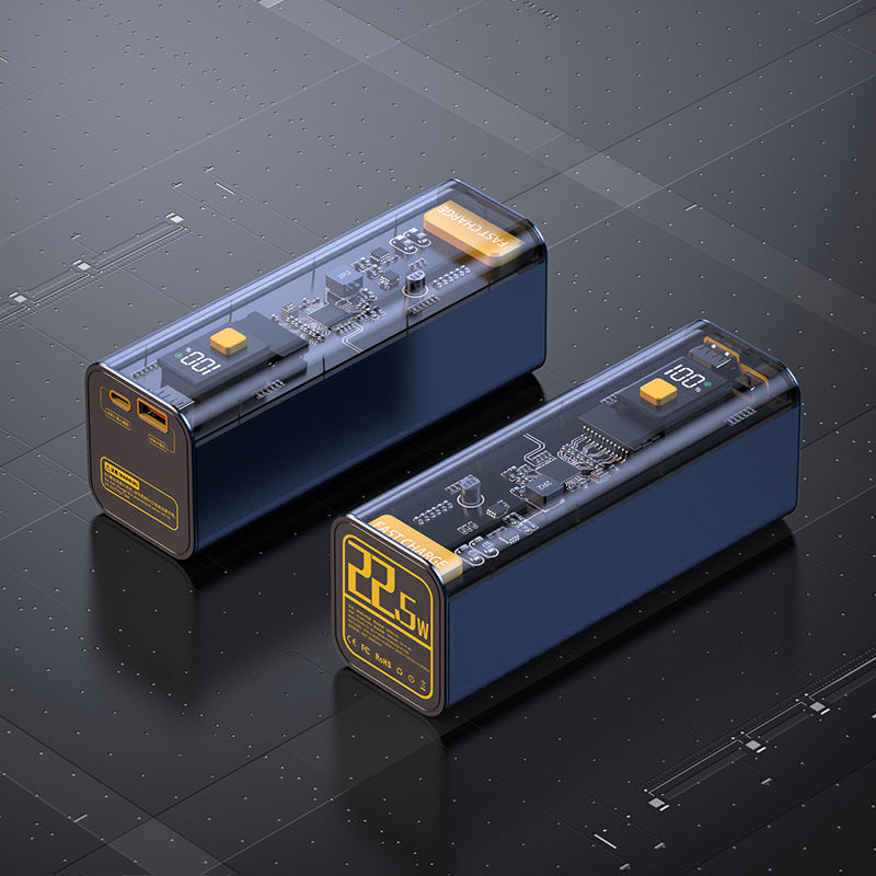 PD Fast Charge 225W Punk Transparent 40000 MA Power Bank