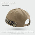 Chapeau de streetwear style américain Niche Leopard
