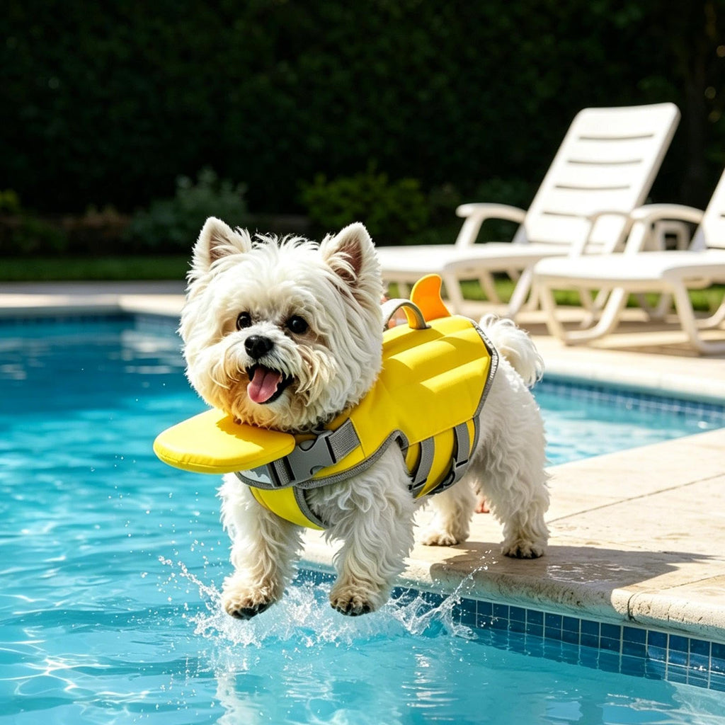 Veste de vie de chien - Veste de vie de chien mignon pour la natation nautique avec haute flottabilité et sauvetage Ha