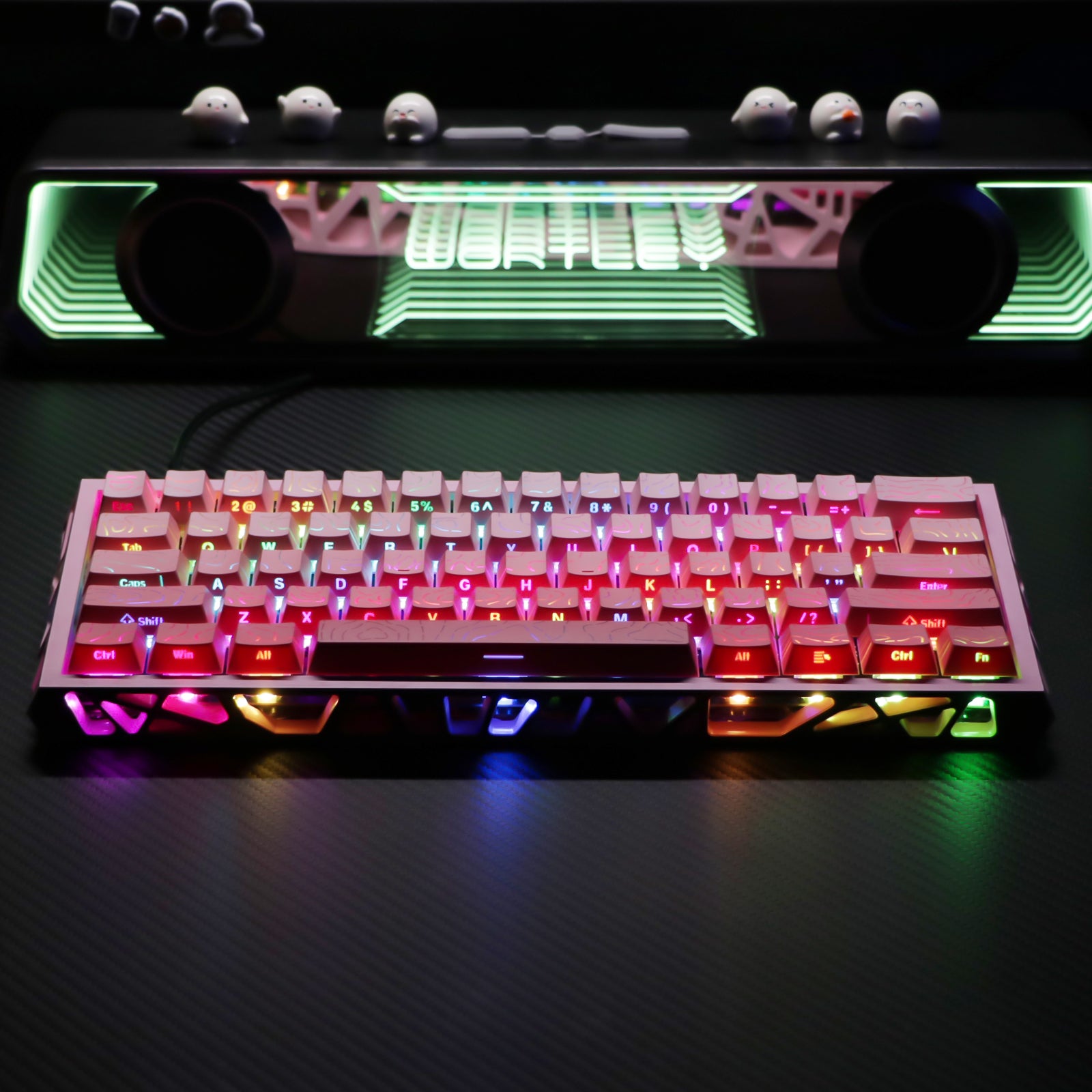 Clavier mécanique monomode creux NJ61