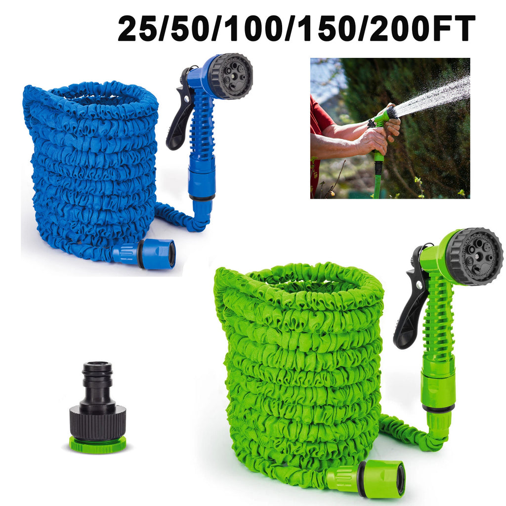 Tuyau de tuyau de jardin extensible 25ft à 250ft Anti Kink 7 fonction Spray d'eau-45M