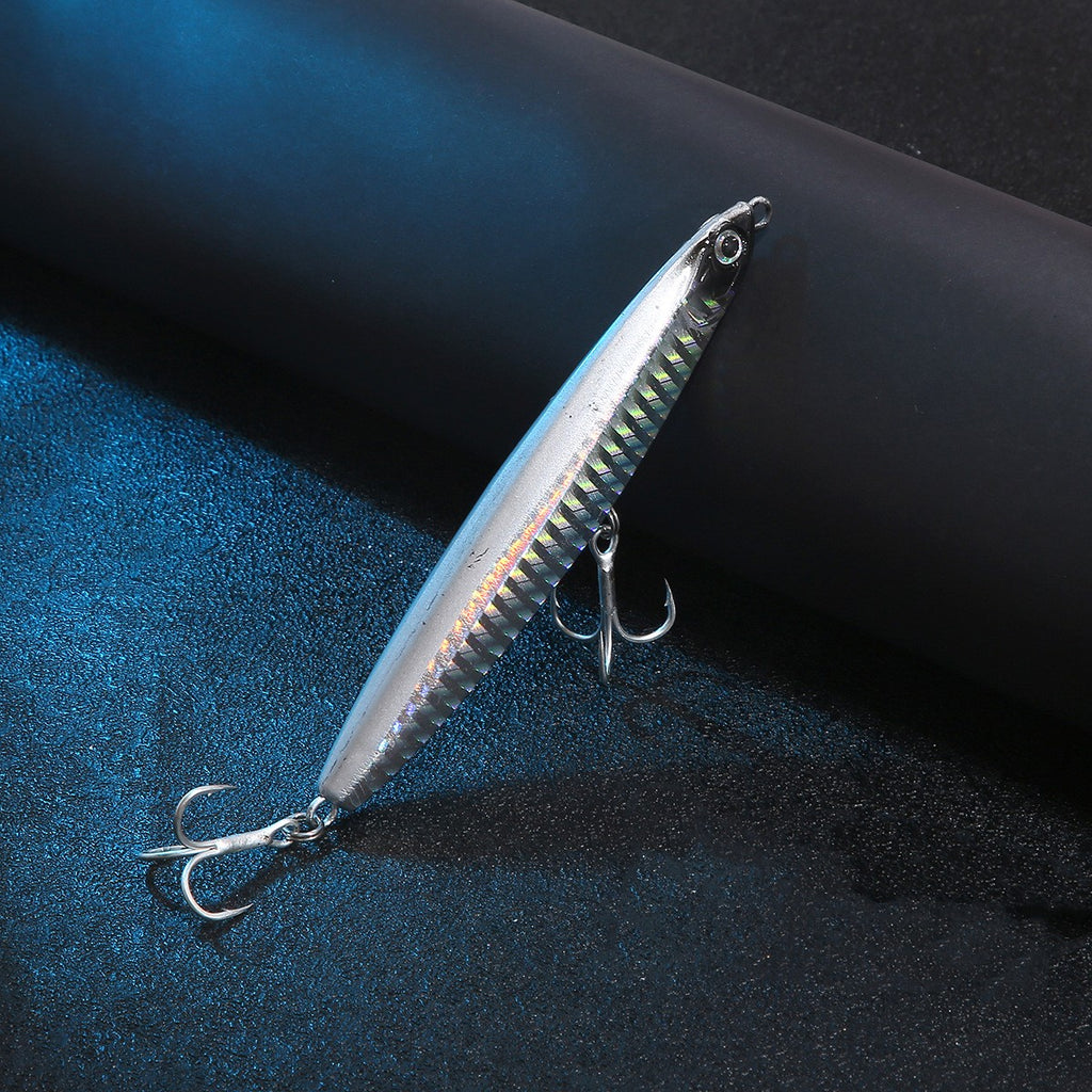 Crayon perlé Crayon pleine couche de natation Fausse queue Flying Ghost Pencil Fishing Tackle