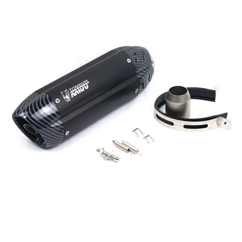 Modification du tuyau d'échappement des motocycles de 51mm