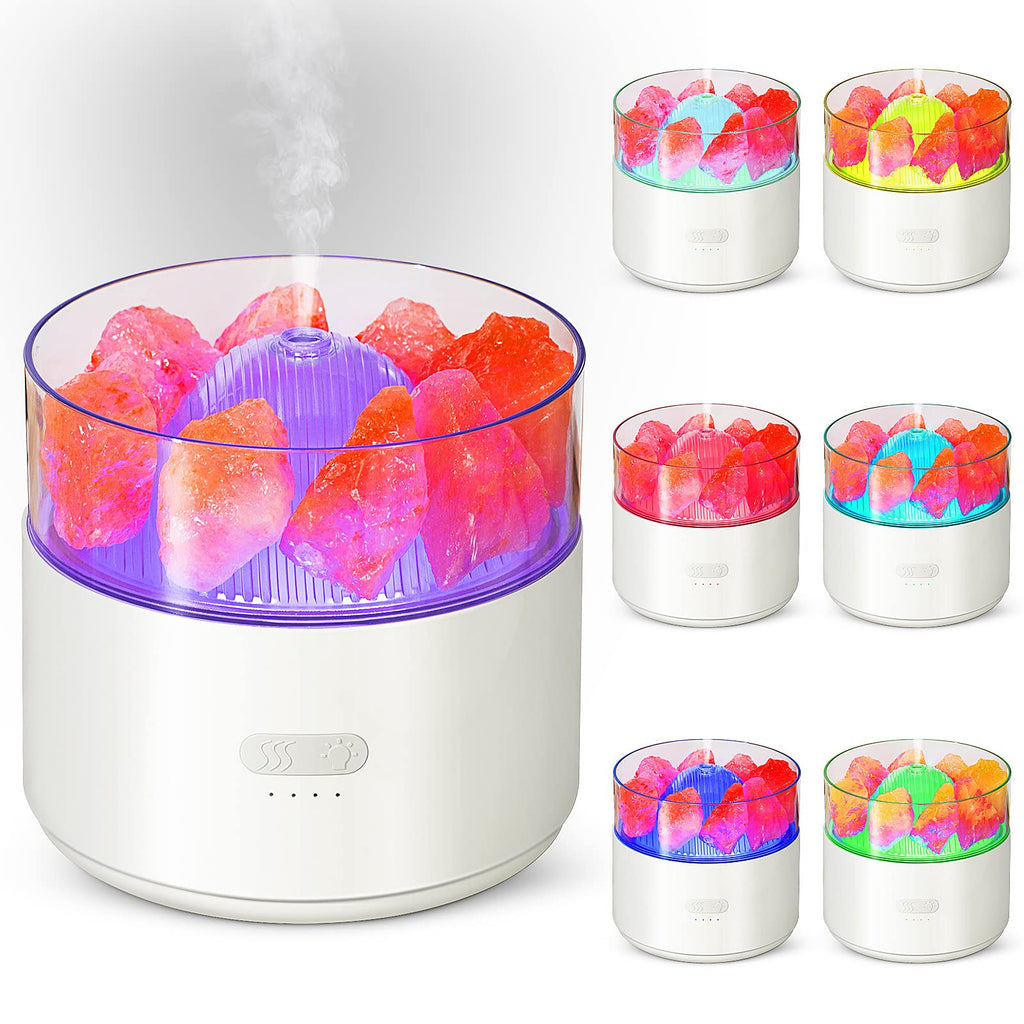 Cool-Mist Air Humidificateur Crystal Sel Aroma Diffuser Encens Machine Fogger Essen