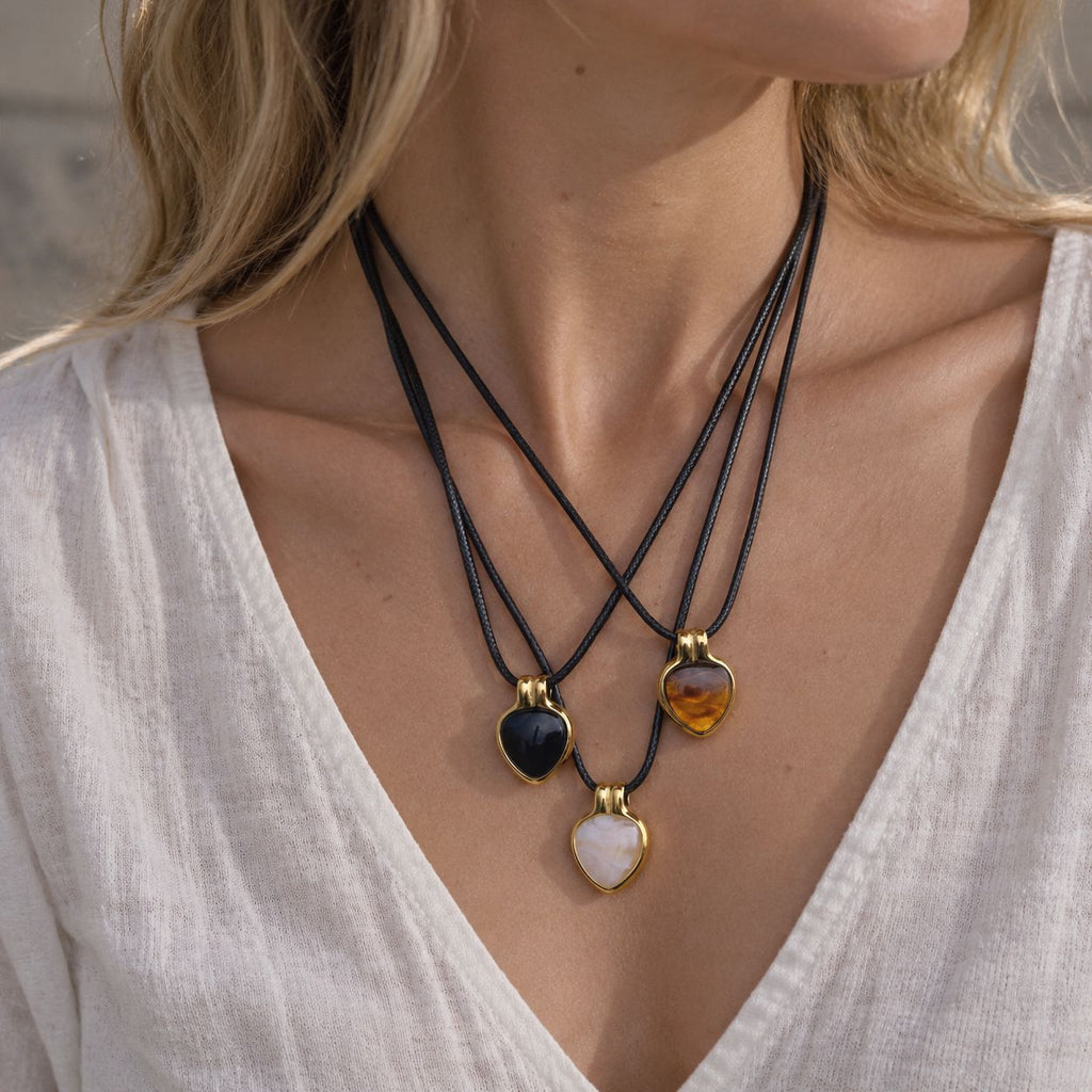 Collier en acier au titane pour les femmes