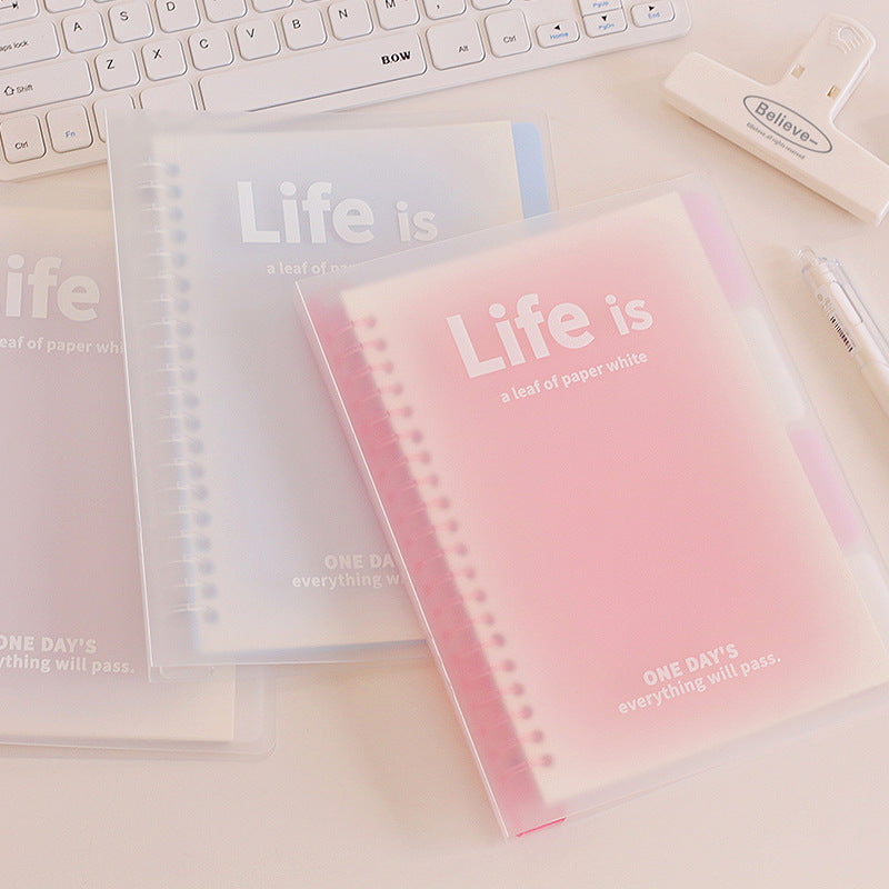 Mode Colorful Personnalité Carnet de notes simple