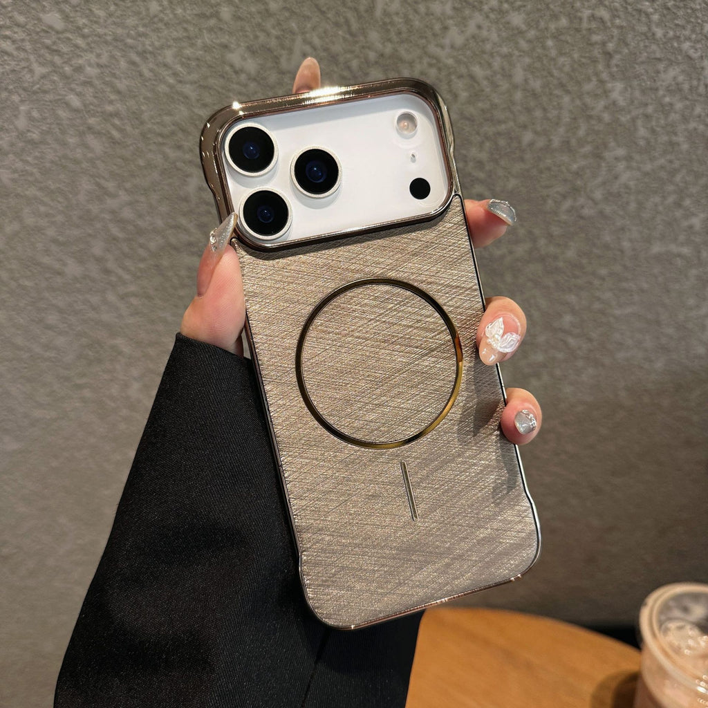 Cas de téléphone magnétique sans cadre