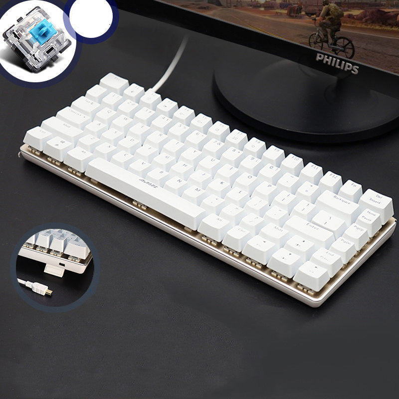 Heijue AK33 Gaming Computer Notebook Clavier mécanique