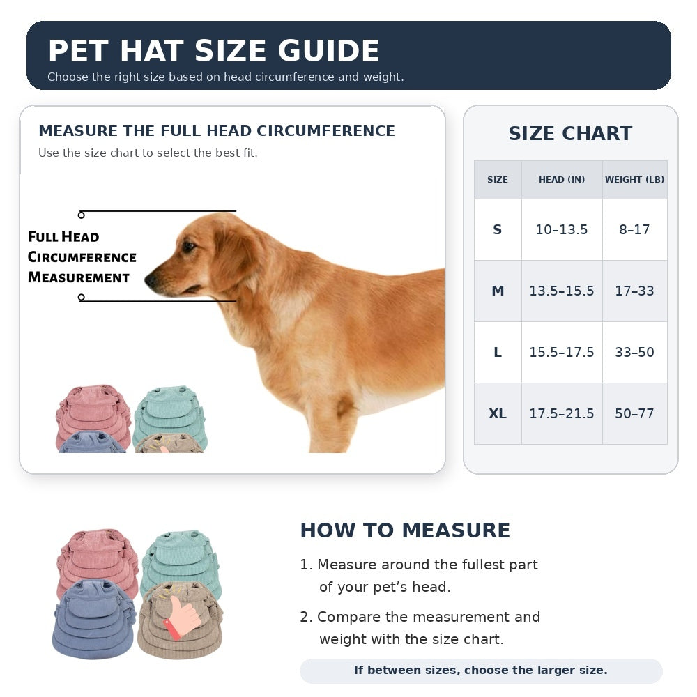 Chapeau de soleil de chat, Chapeau de seau de chien, Chapeau de sport de petite taille et Chapeau de petite taille avec trous de 2 oreilles, Chapeaux