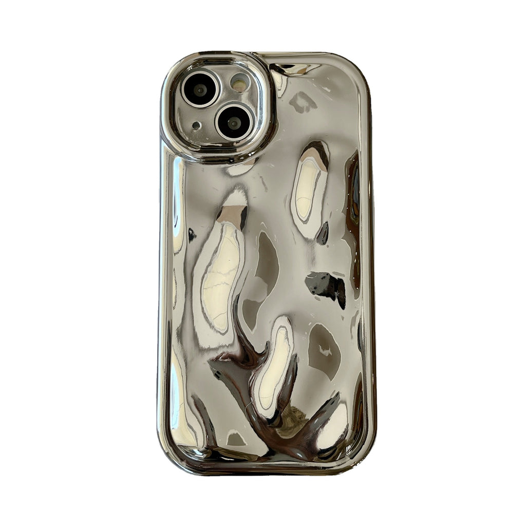 Cas Creative Solid Color Meteorite Téléphone