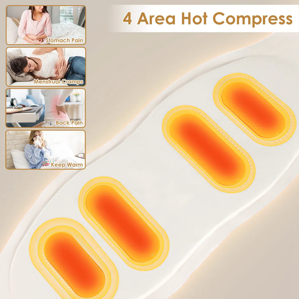 Portable sans fil EMS Heating Pad Massager 8 Modes personnalisables