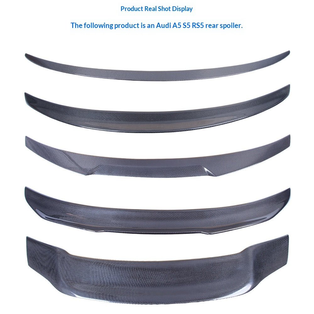 Modification de l'aile arrière en fibre de carboneno Forage nécessaire pour le spoiler