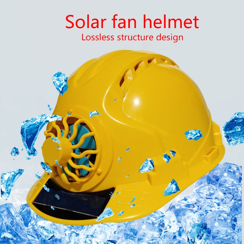 Chapeau solaire avec ventilateur épaissi casque multifonctionnel