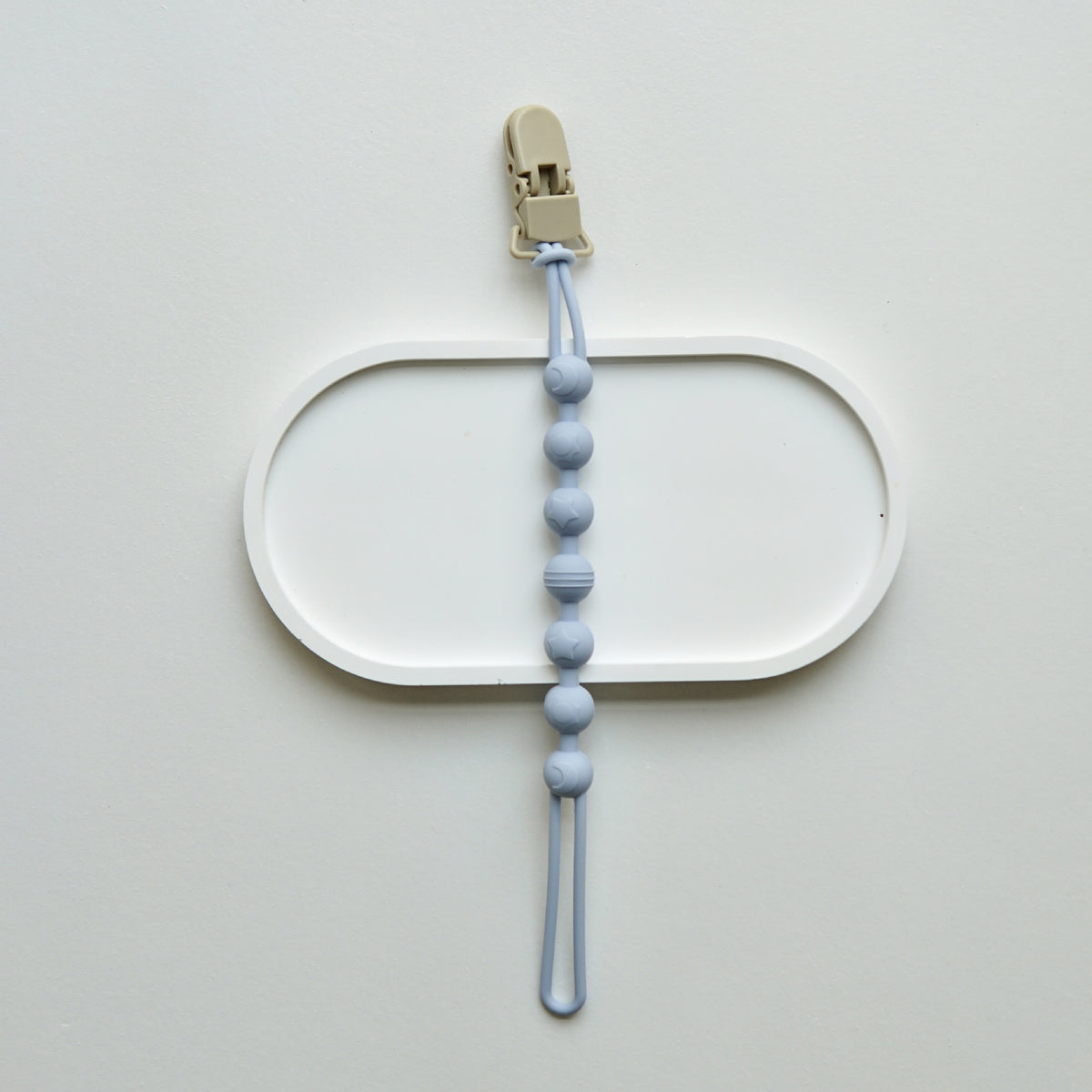 Babys All-in-one Silicone sans pores Pacifier de hêtre Clip avec chaîne anti-loss