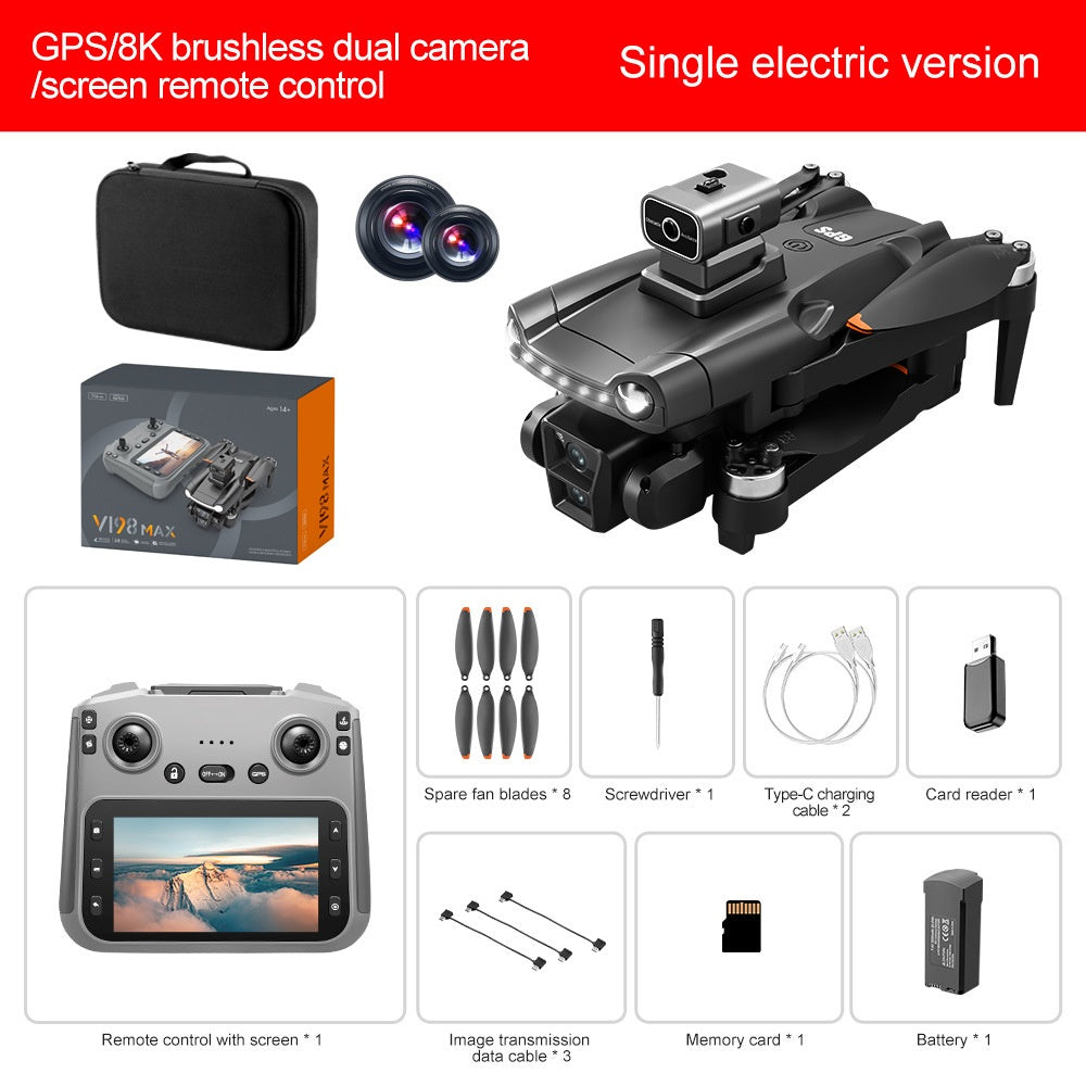 Produit V198MAX GPS sans brosse Retour à la maison Drone