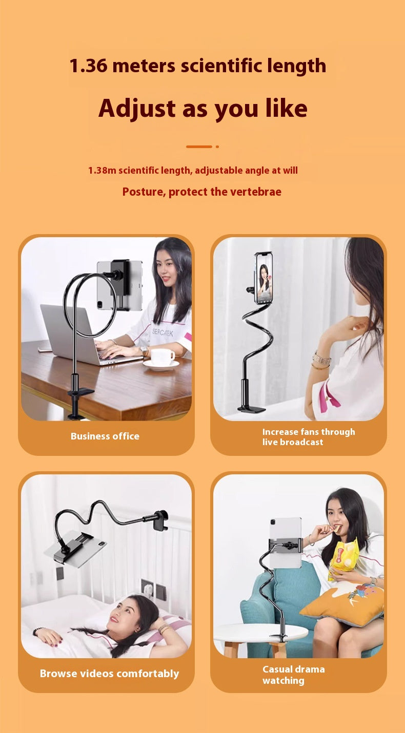 Support d'ordinateur de tablette de téléphone paresseux