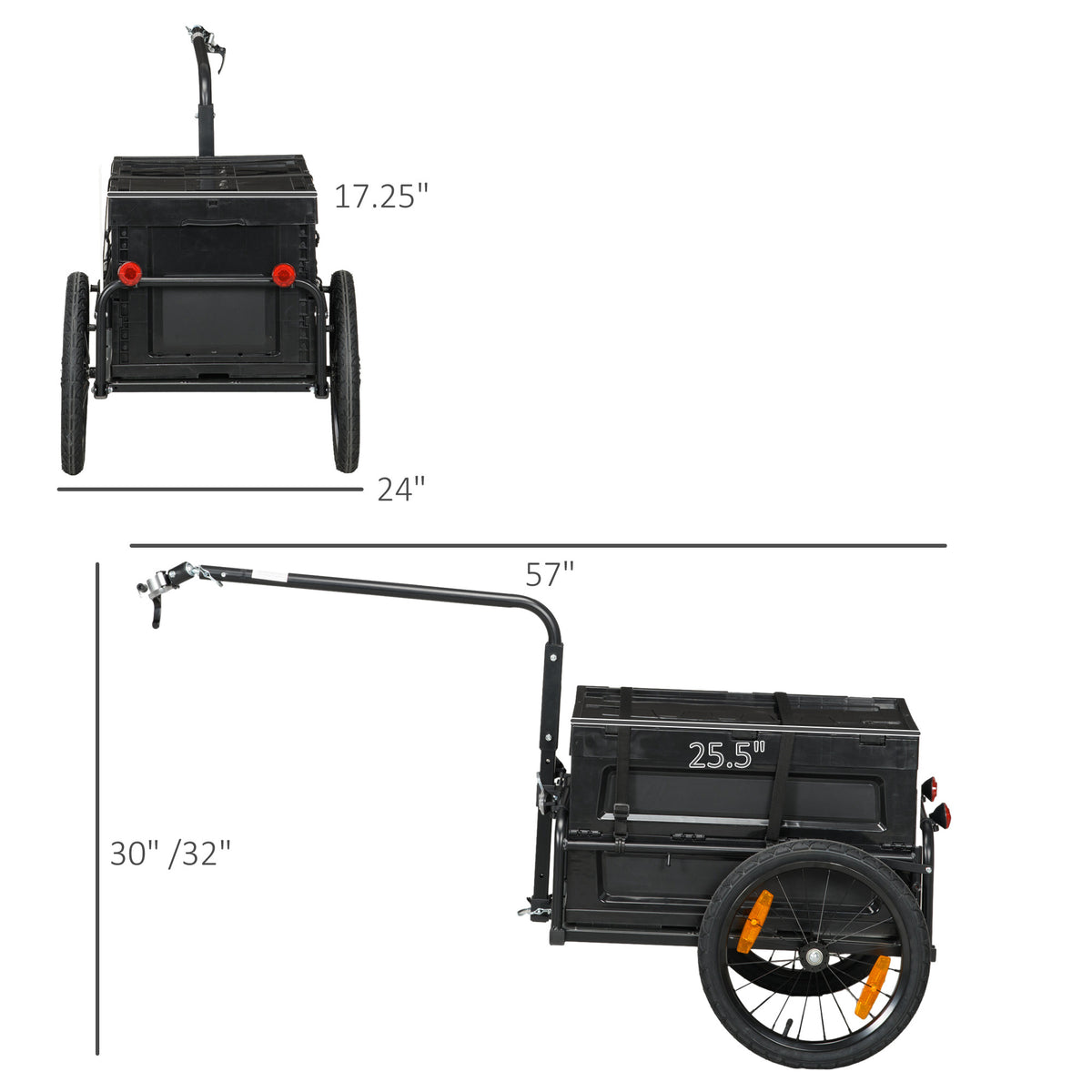 Bicycle trailer