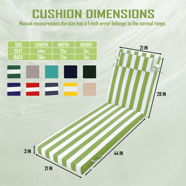 Coussin de salon extérieur de la chaise