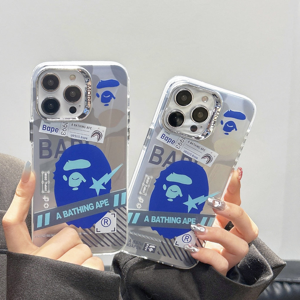 Fashion Personnalité Matte Plating Téléphonie Case