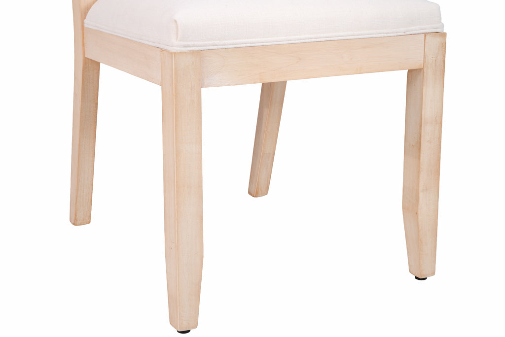 Agritourisme Rattan Chaises à manger Ensemble de 2