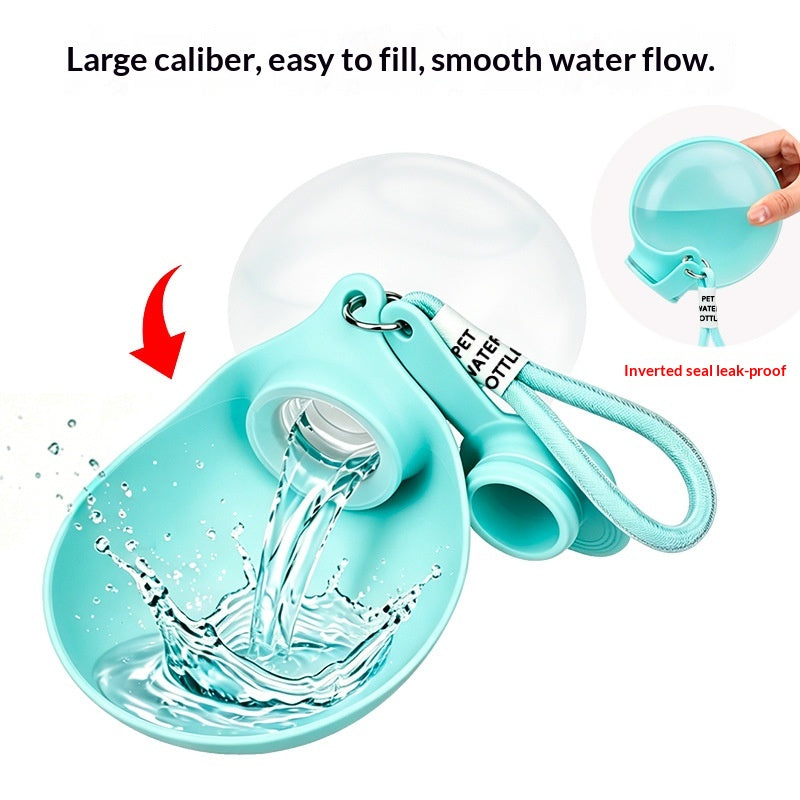 Bouteille d'eau pour animaux de compagnie Portable Outdoor Brinking Cup