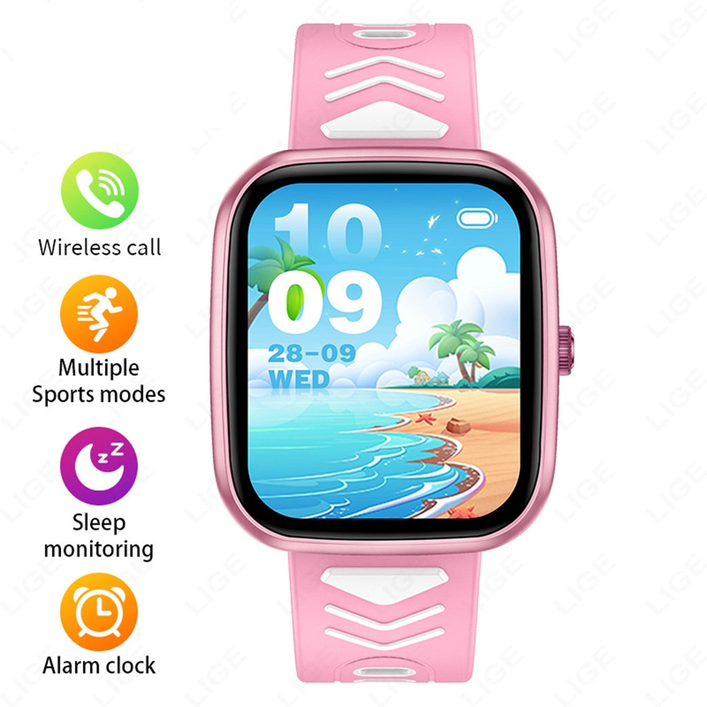 Bluetooth appelant la détection du sommeil montre intelligente multifonction pour les enfants pour les étudiants et
