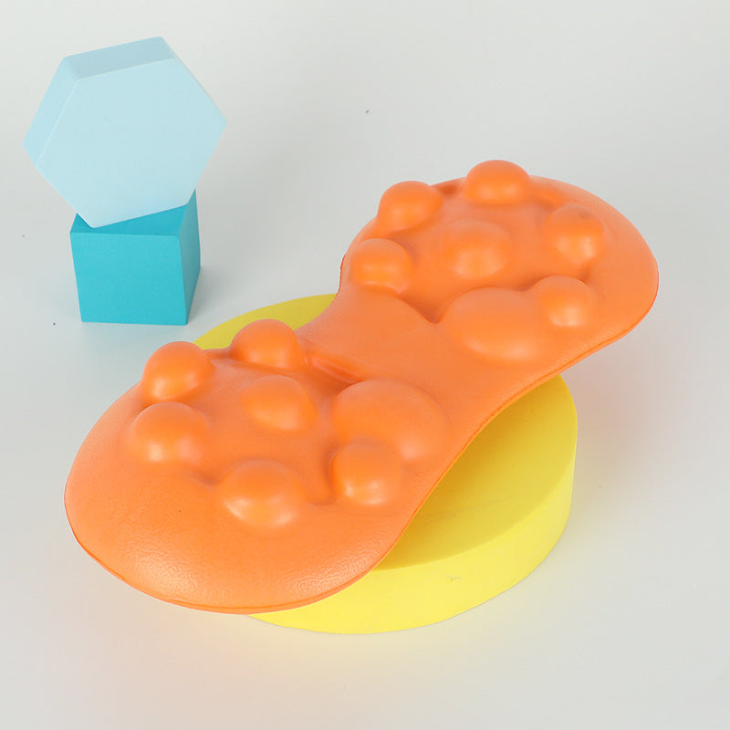 Taille en forme d'oreiller-orange-1 pièce