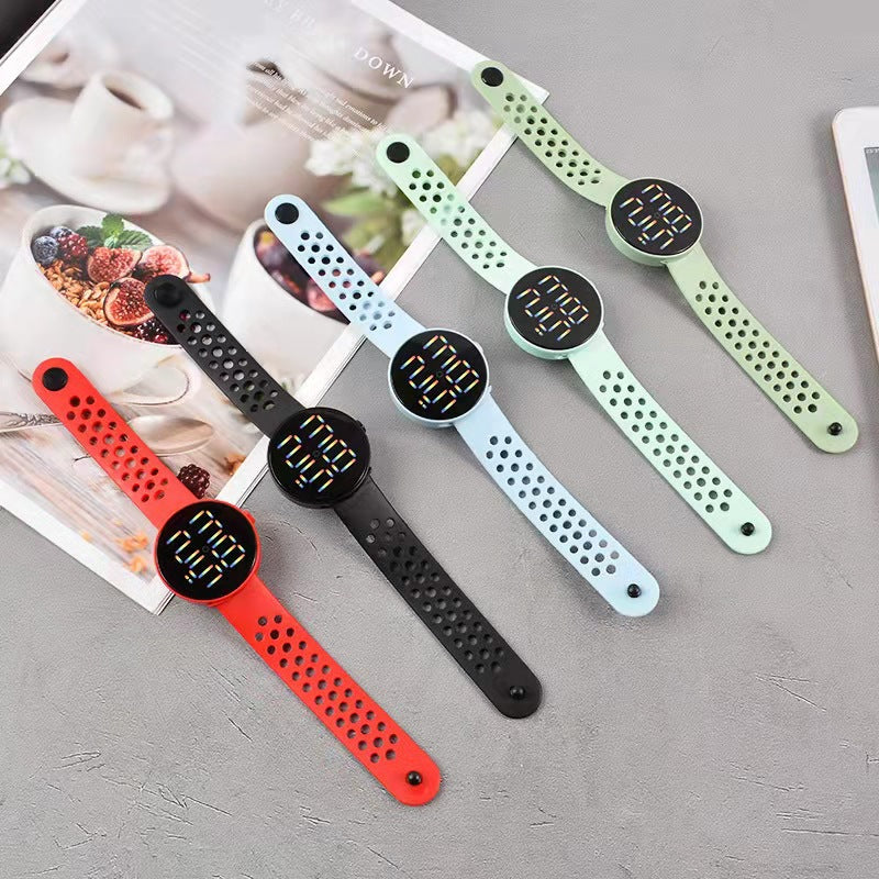 Mode Digital Sports Montre électronique LED