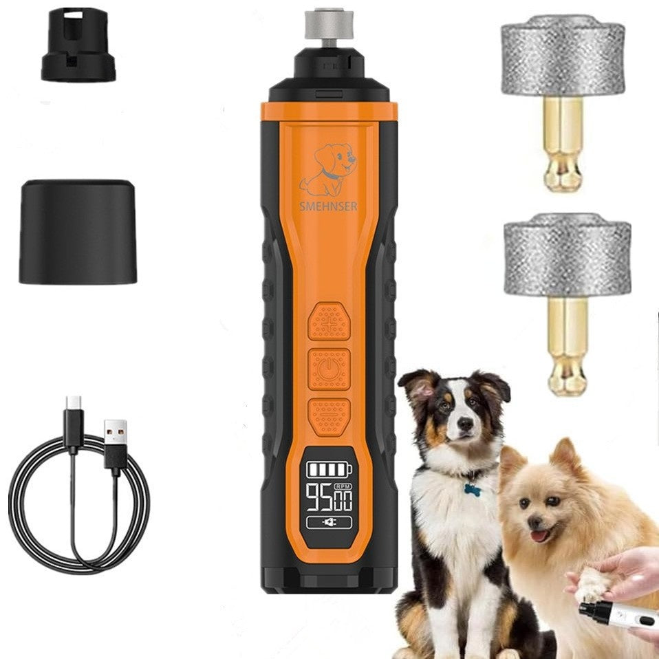 Clipper à ongles pour chat et chien avec charge USB