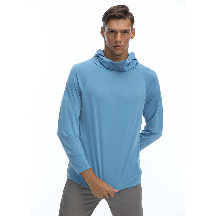 Vêtements de protection solaire respirants pour hommes européens et américains en été