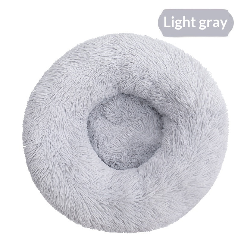 Lit de chien amovible et lavable Détachable Lit de chat en peluche