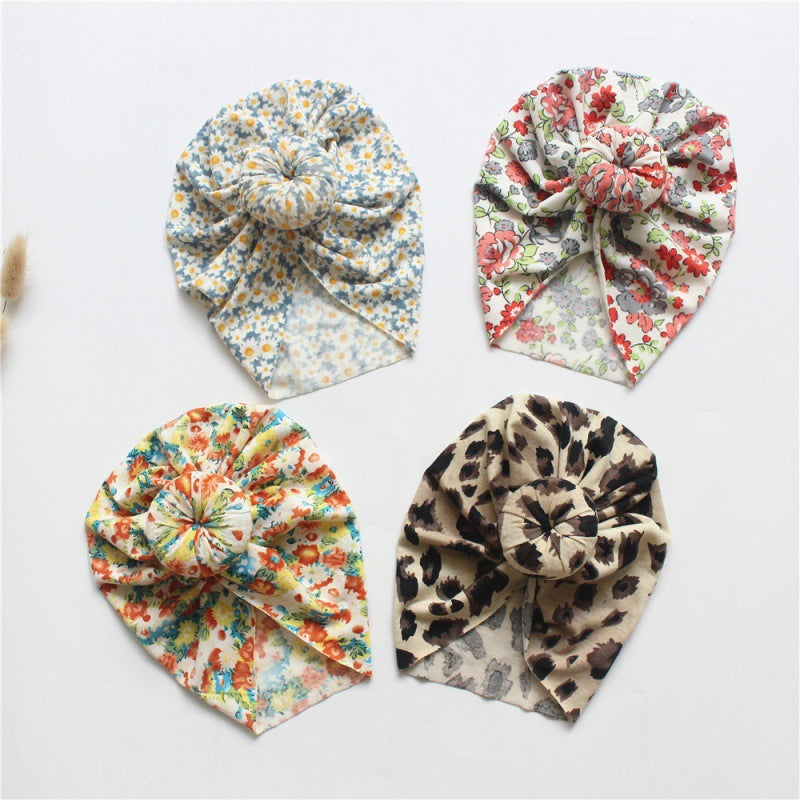 Chapeau Turban imprimé floral