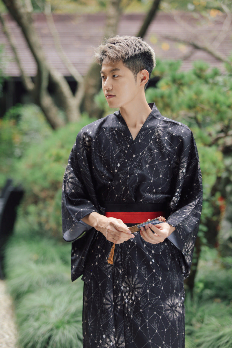 Japonais Kimono Homme traditionnel Samurai Gentleman