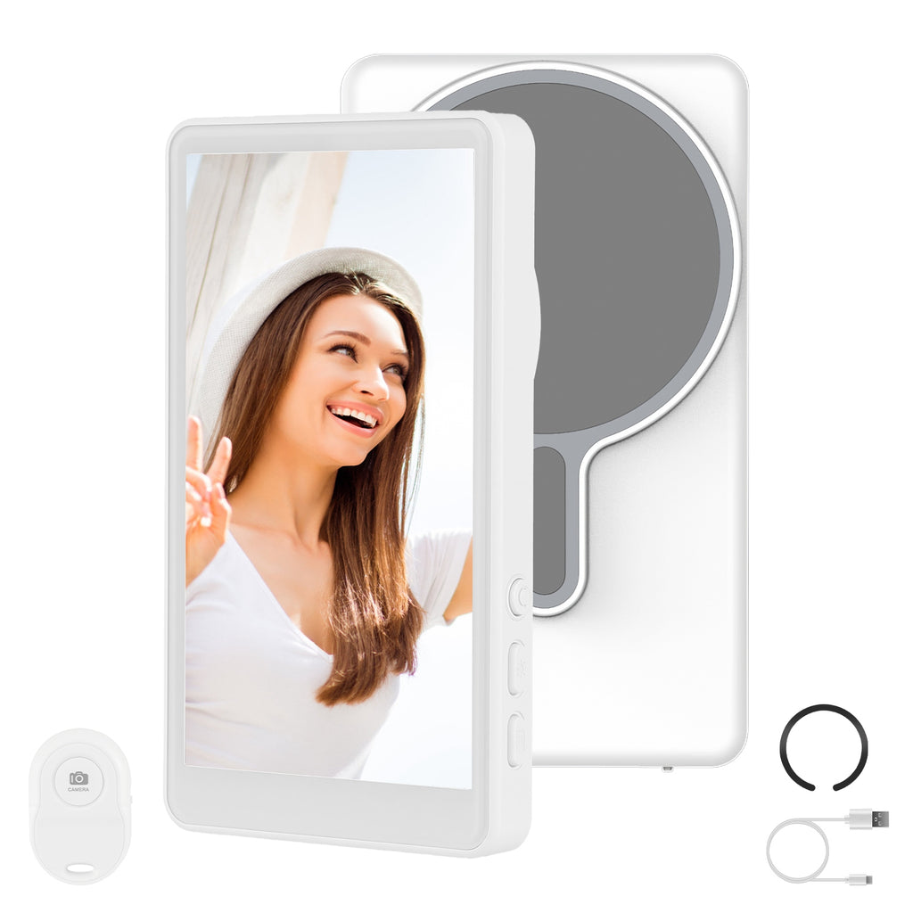 Vlog Selfie moniteur écran magnétique caméra arrière moniteur de téléphone sans fil Selfie moniteur