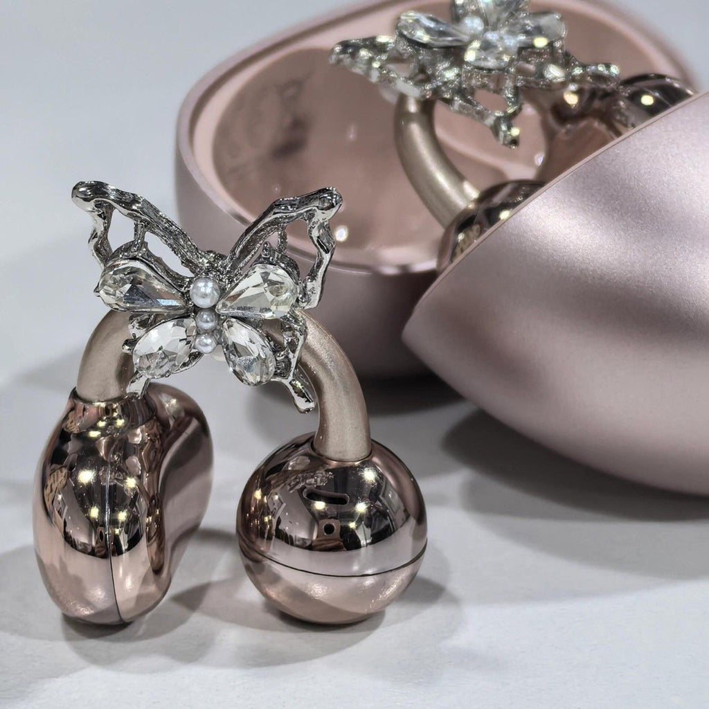 Full Diamond Bow Casques Perceuse Buckle de style européen et américain Special-interest Desi