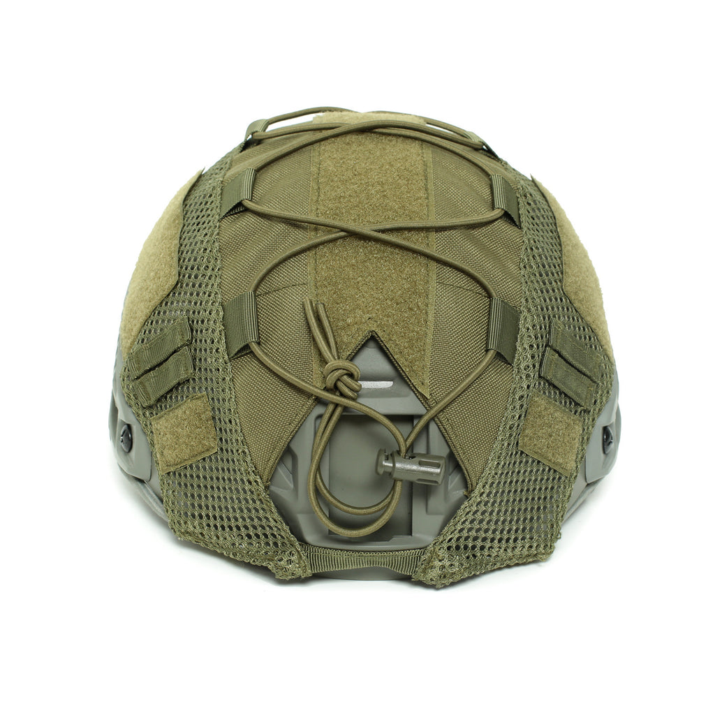 Couverture casque Camouflage avec cordon élastique Tactique Couverture casque Camouflage