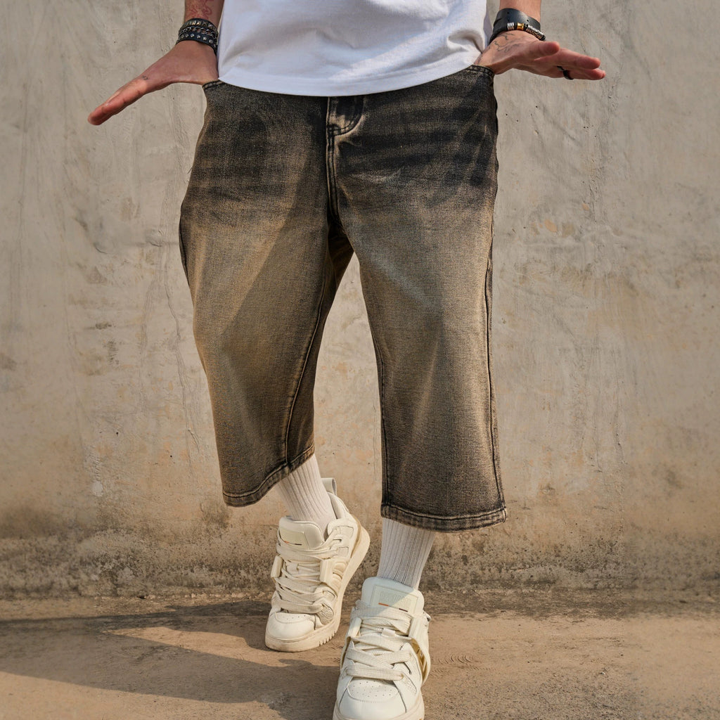 Jeans pour hommes polyvalents simples