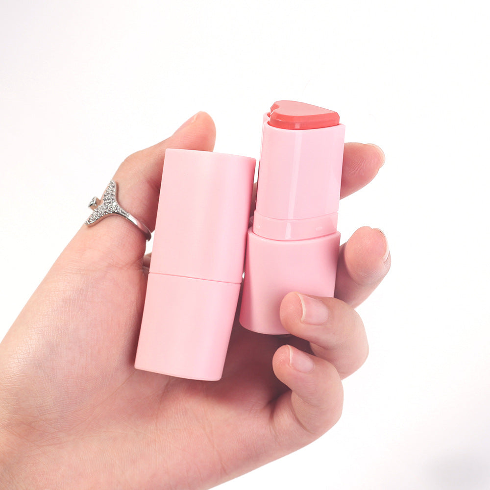 Heart-shaped matte lip crayon